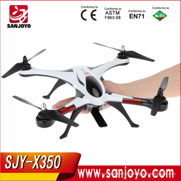 2016 nueva llegada XK modelo de alta calidad 3D FPV RC aviones 4 canales profesional rc drone 2.4Ghz 6 ejes FPV RC aviones SJY-X350